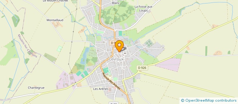 localisation de l'entreprise SCI DU RELAIS SAINT JEAN à LEVROUX