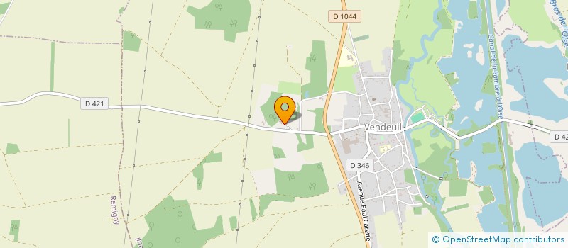 localisation de l'entreprise SCI DU RELAX GRILL  VENDEUIL