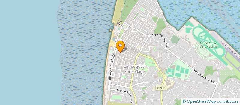 localisation de l'entreprise SCI DU REMORQUEUR à LE TOUQUET-PARIS-PLAGE