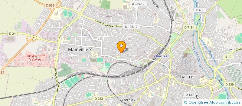 localisation de l'entreprise SCI DU REMPART à MAINVILLIERS