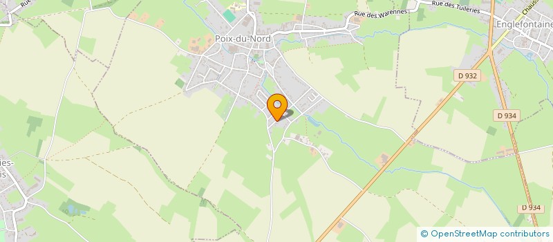 localisation de l'entreprise SCI DU REMPART  POIX-DU-NORD