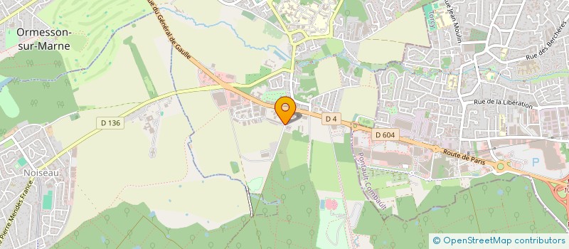 localisation de l'entreprise SCI DU RENARD  LA QUEUE-EN-BRIE