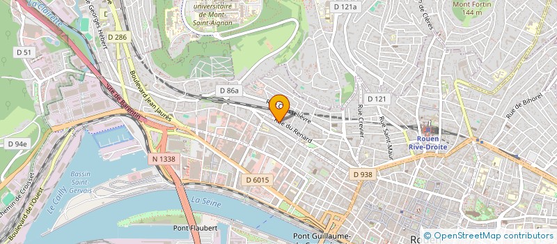 localisation de l'entreprise SCI DU RENARD  ROUEN