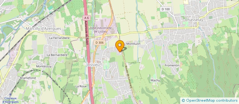 localisation de l'entreprise SCI DU RENOUVEAU 911  LISSIEU