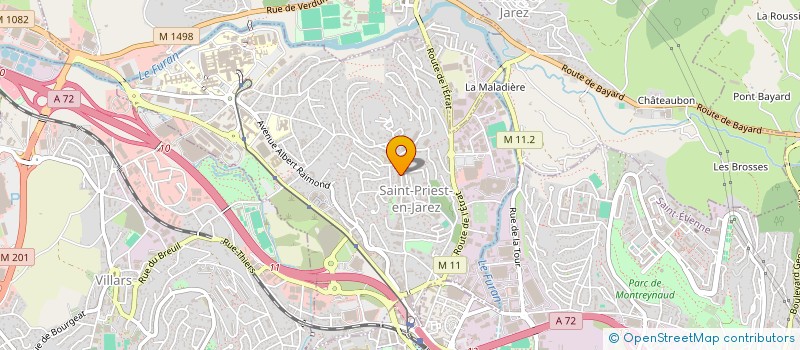 localisation de l'entreprise SCI DU REPAIRE  SAINT-PRIEST-EN-JAREZ