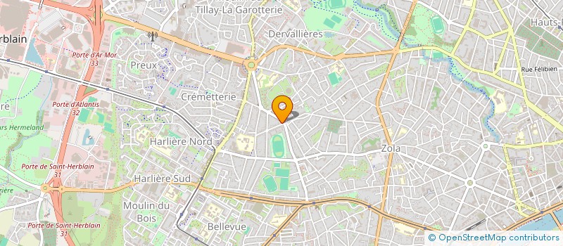localisation de l'entreprise SCI DU REPOS DE CHASSE à NANTES