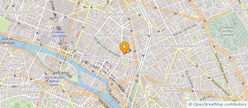 localisation de l'entreprise SCI DU RESERVOIR  PARIS