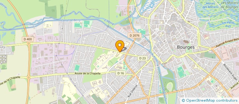 localisation de l'entreprise SCI DU RESTAURANT LE GRAND ARGENTIER  BOURGES