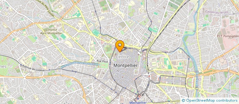 localisation de l'entreprise SCI DU REVE à MONTPELLIER