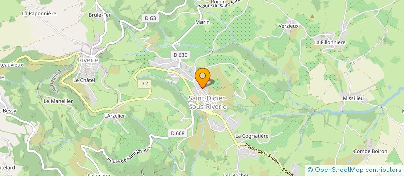 localisation de l'entreprise SCI DU REVE  CHABANIERE