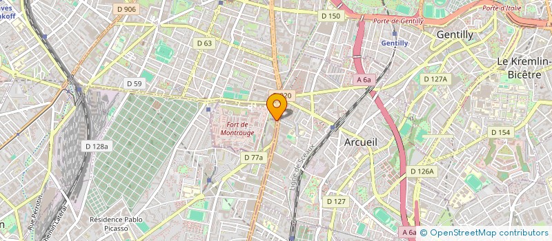 localisation de l'entreprise SCI DU REVE D OR à BAGNEUX
