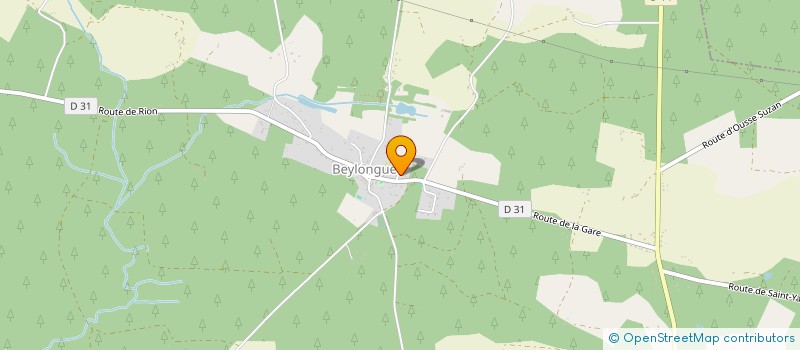 localisation de l'entreprise SCI DU REY  BEYLONGUE