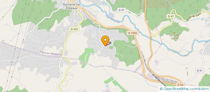 localisation de l'entreprise SCI DU RHIN à TRANS-EN-PROVENCE