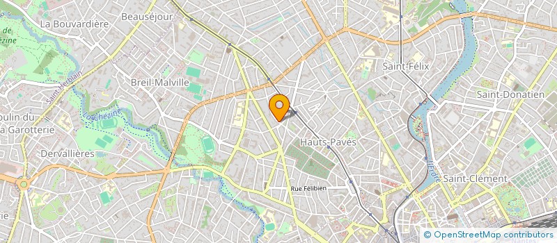 localisation de l'entreprise SCI DU RHONE à NANTES