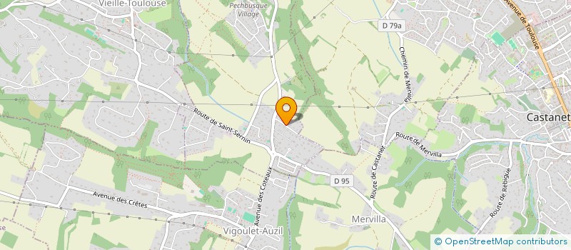 localisation de l'entreprise SCI DU RIALTO  PECHBUSQUE