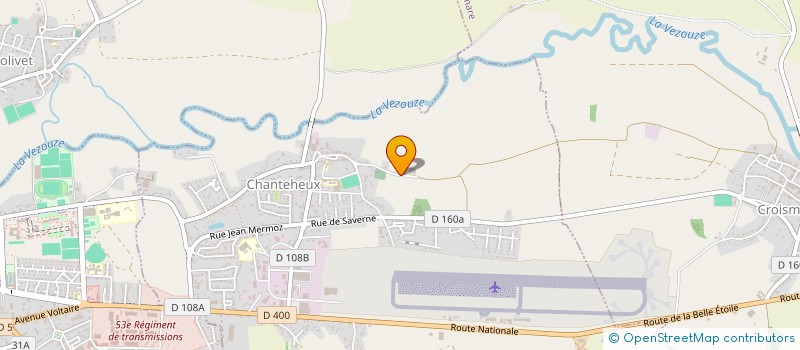 localisation de l'entreprise SCI DU RIANOIS  CHANTEHEUX