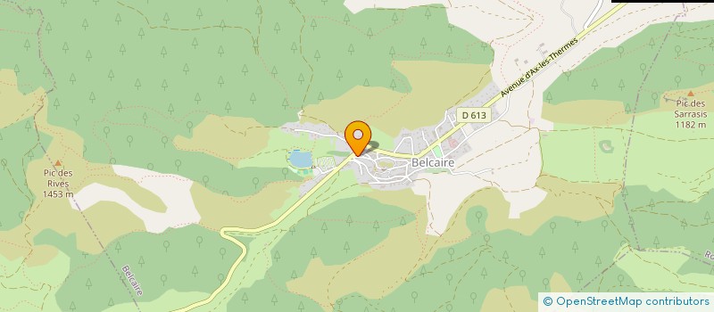 localisation de l'entreprise SCI DU RIBAYROL  BELCAIRE