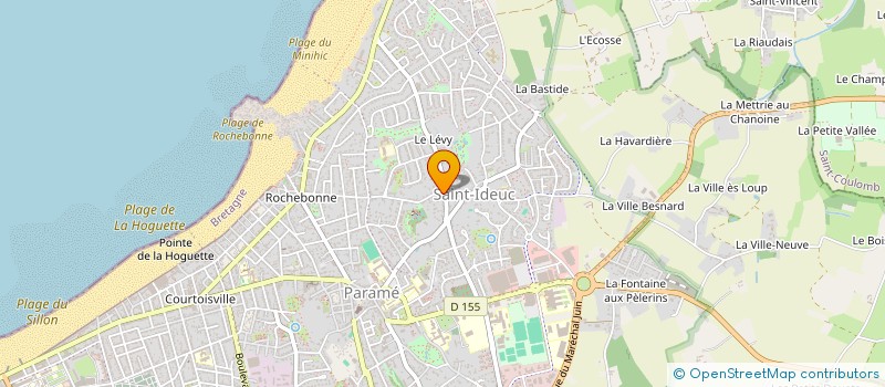 localisation de l'entreprise SCI DU RICHEDOUET  SAINT-MALO