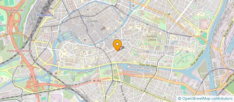 localisation de l'entreprise SCI DU RIED à STRASBOURG