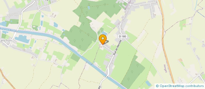 localisation de l'entreprise SCI DU RIETZ  HINGES