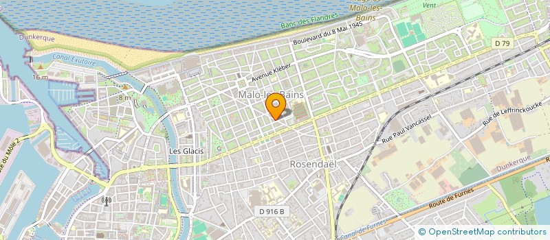 localisation de l'entreprise SCI DU RIEU SEC à DUNKERQUE