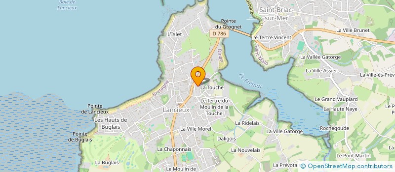 localisation de l'entreprise SCI DU RIEUL  LANCIEUX