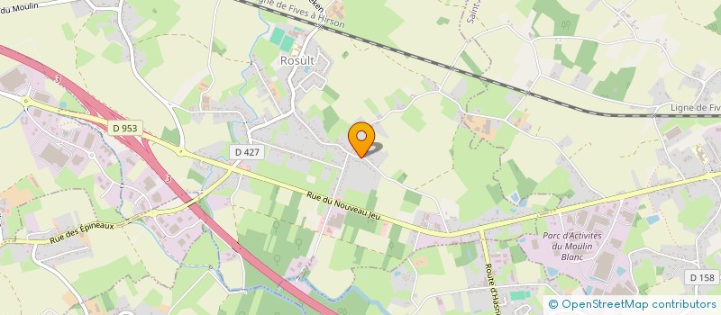 localisation de l'entreprise SCI DU RIEZ à ROSULT