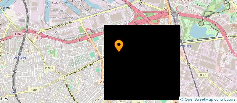 localisation de l'entreprise SCI DU RIF à GENNEVILLIERS