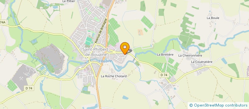 localisation de l'entreprise SCI DU RIFFOLET  SAINT-PHILBERT-DE-BOUAINE