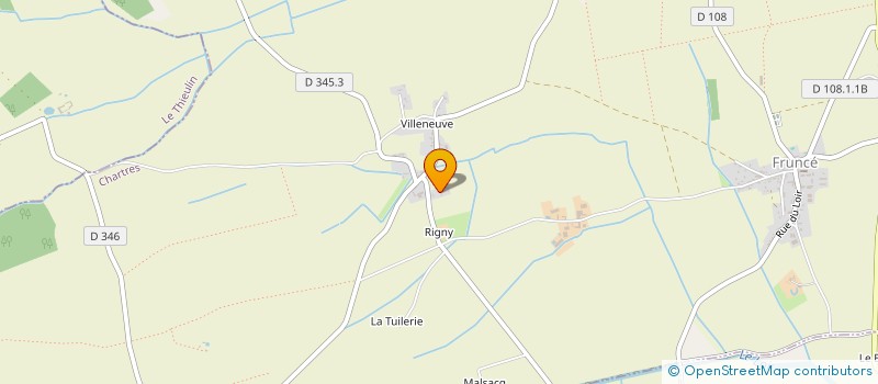localisation de l'entreprise SCI DU RIGNY à FRUNCE