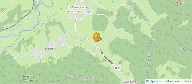 localisation de l'entreprise SCI DU RIO  LA NEUVEVILLE-DEVANT-LEPANGES