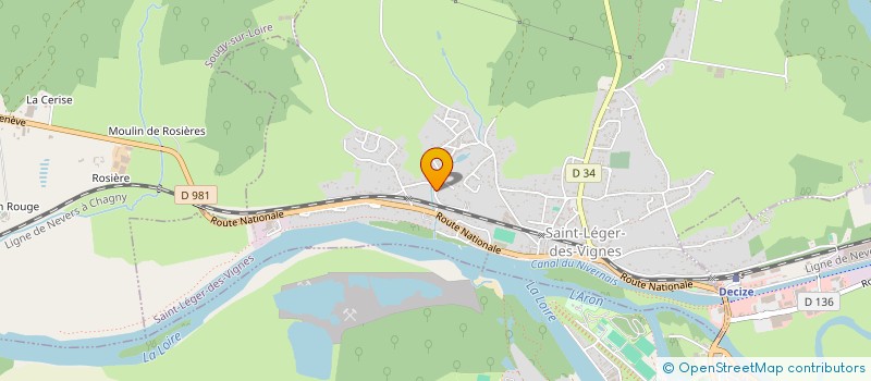 localisation de l'entreprise SCI DU RIO à SAINT-LEGER-DES-VIGNES