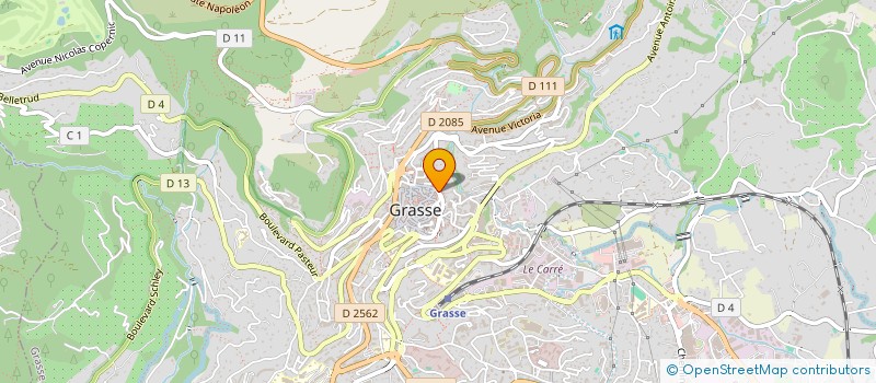 localisation de l'entreprise SCI DU RIOU à GRASSE