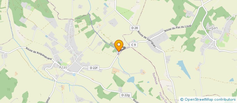 localisation de l'entreprise SCI DU RIOU  SAINT-SULPICE-LA-POINTE