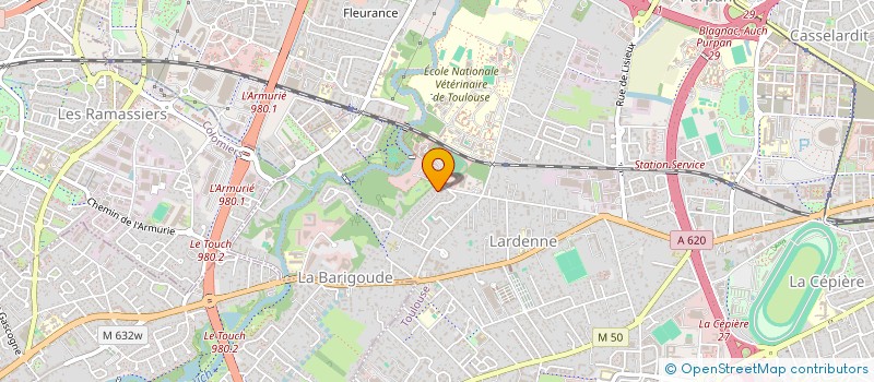 localisation de l'entreprise SCI DU RITOURET à TOULOUSE