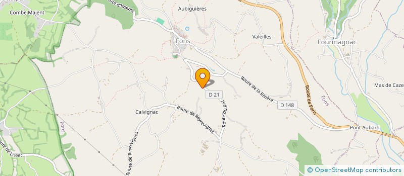 localisation de l'entreprise SCI DU ROC  FONS