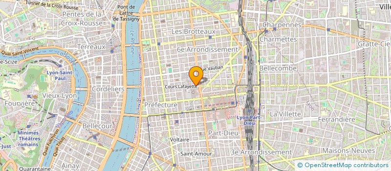 localisation de l'entreprise SCI  DU ROC  ROUGE  LYON