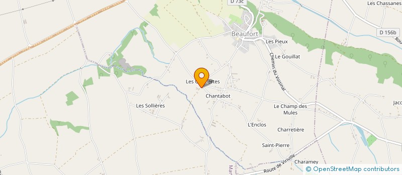 localisation de l'entreprise SCI DU ROCHER  BEAUFORT