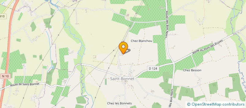 localisation de l'entreprise SCI DU ROCHER à SAINT-BONNET