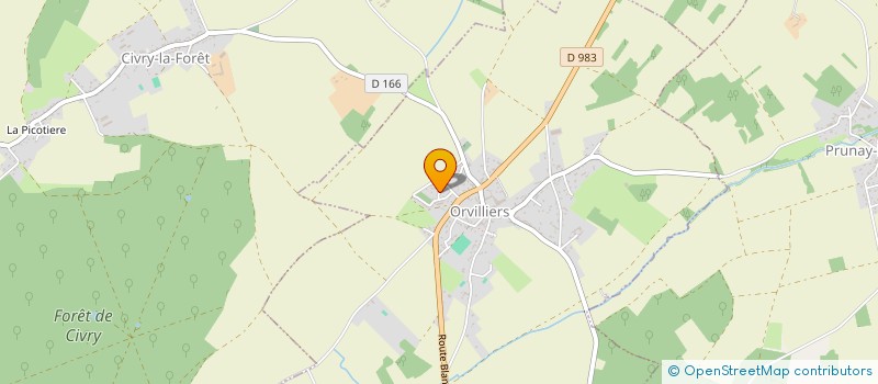 localisation de l'entreprise SCI DU ROCHER à CHARTRES