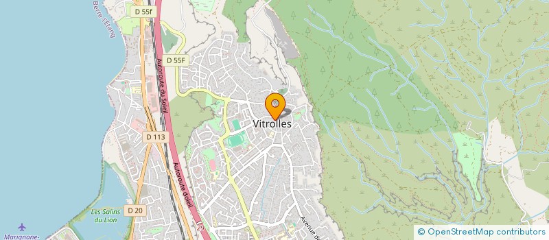 localisation de l'entreprise SCI DU ROCHER à VITROLLES