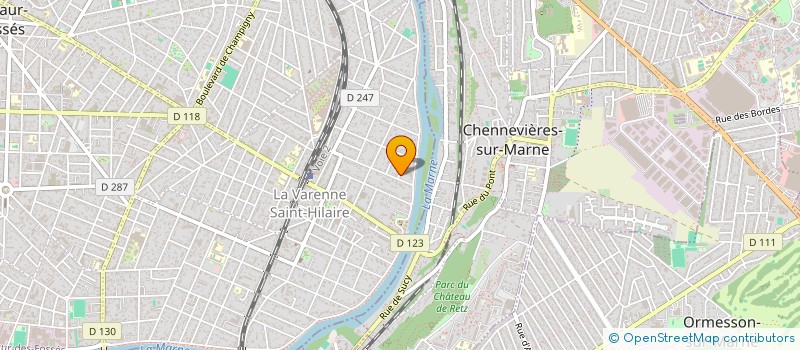 localisation de l'entreprise SCI DU ROCHER à SAINT-MAUR-DES-FOSSES