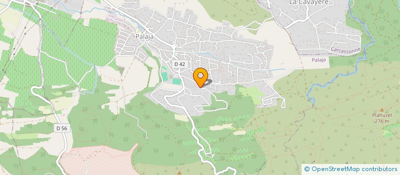 localisation de l'entreprise SCI DU ROCHER  PALAJA