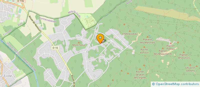 localisation de l'entreprise SCI DU ROCHER D ARGOUT à NOISY-SUR-ECOLE