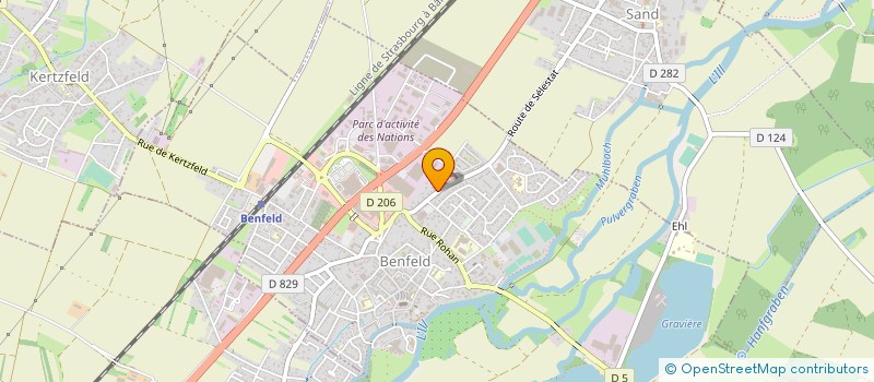 localisation de l'entreprise SCI DU ROI  KOGENHEIM