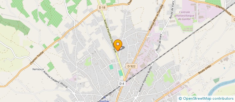 localisation de l'entreprise SCI DU ROI à GAILLAC