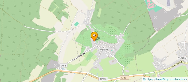 localisation de l'entreprise SCI DU ROND D'EAU  VITERNE