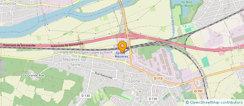 localisation de l'entreprise SCI DU ROND POINT  EPONE