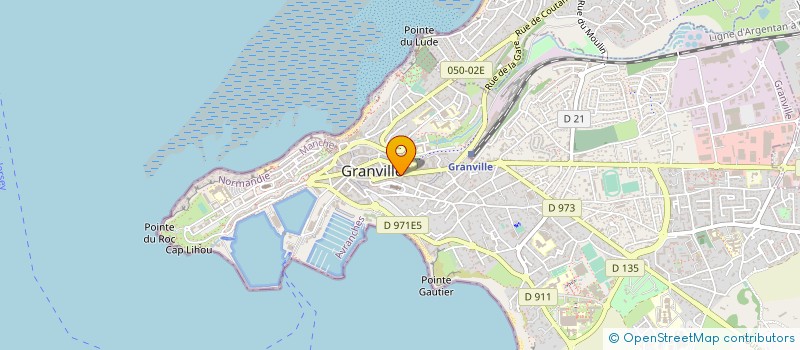 localisation de l'entreprise SCI DU ROND POINT à GRANVILLE