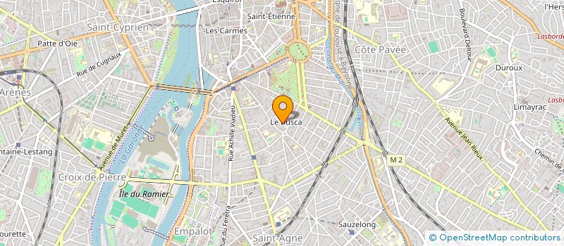 localisation de l'entreprise SCI DU ROND POINT  TOULOUSE